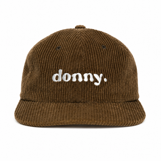 Cord Cap - Brown